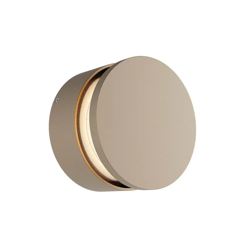 Imprescindible (Must-Have) REDO RUNDE Aplique de luz Indirecta Café Plata