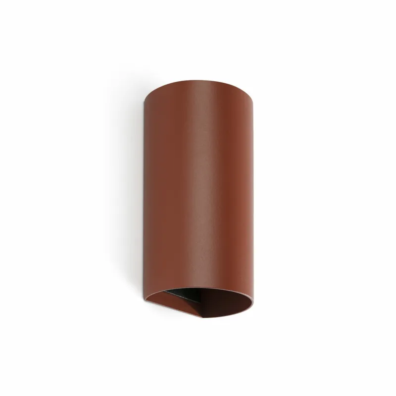 FARO SOLE 2L Aplique Redondo Liso Terracota Barato