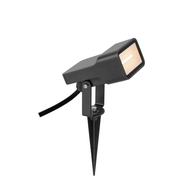 Rebajas SLV SYNA WIDE Proyector con Estaca Negro 2200K