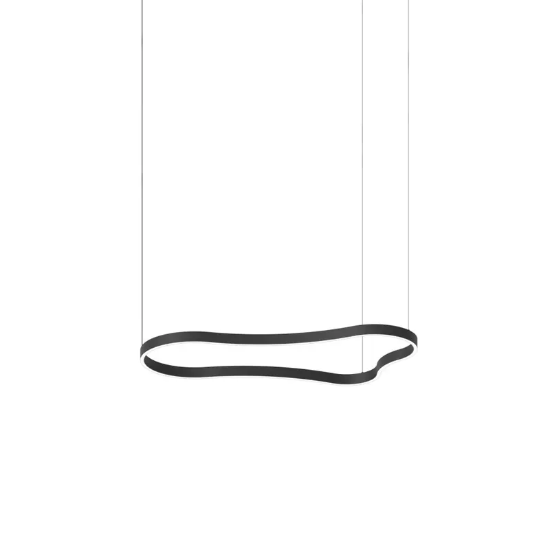IDEAL LUX WAVES-2 SP Colgante Negro Precio Rebajado