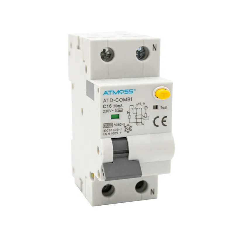 Compra Hoy ATMOSS MAGNETOTÉRMICO DIFERENCIAL 2 POLOS 16A 30mA