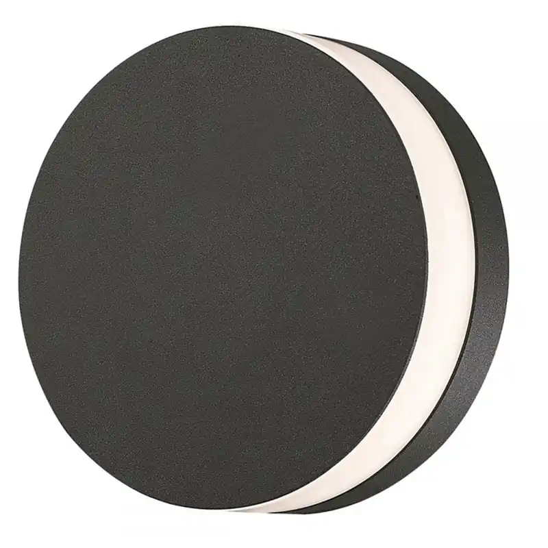 LIGHTED ECLIPSE ROUND Aplique Negro 4000K Ordena Ya