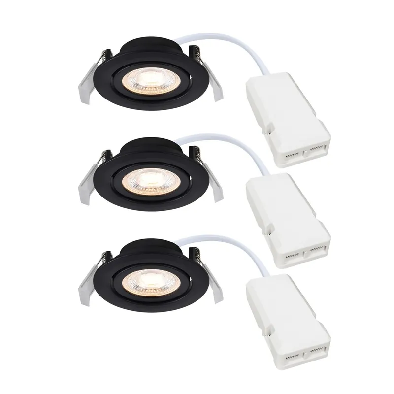 3-Kit Encastré de plafond LED Monolo (4.8W) Ordenar Ahora Mismo