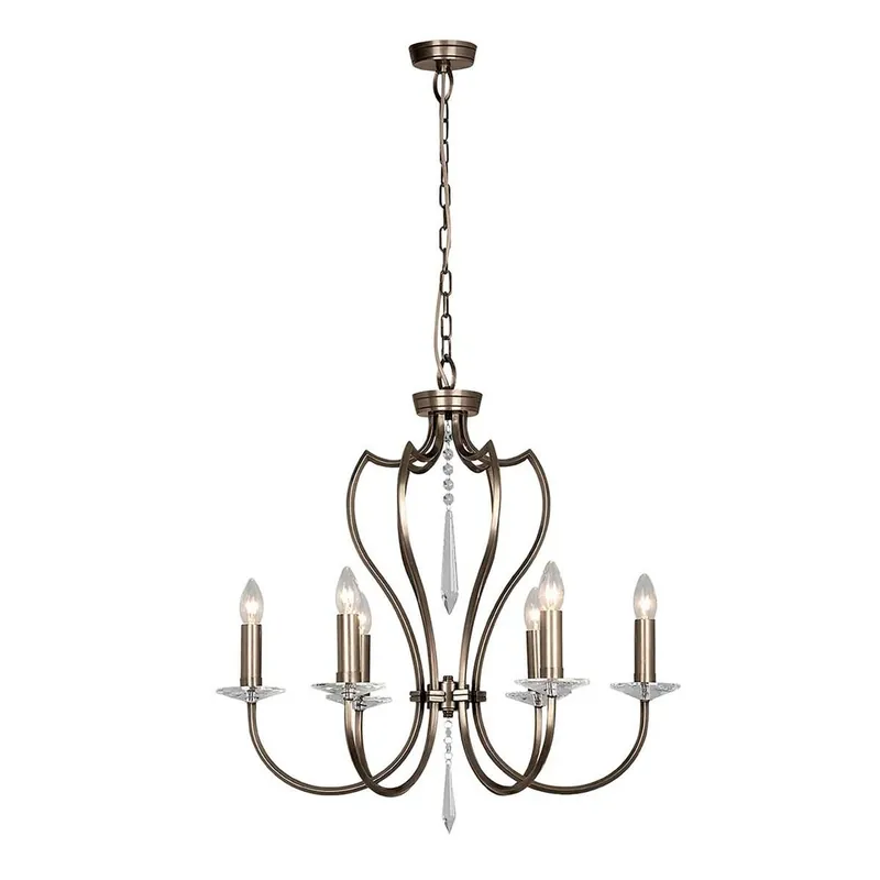 Lustre Pimlico (6 lumieres) Súper Precio