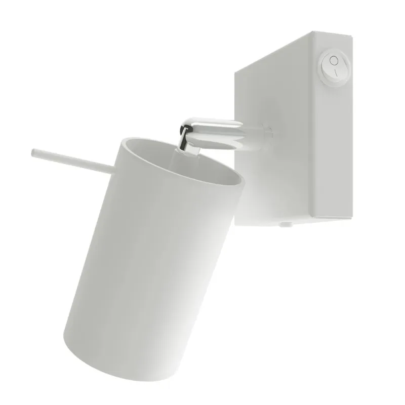 Oferta Especial Applique murale Vinivi, blanc avec interrupteur