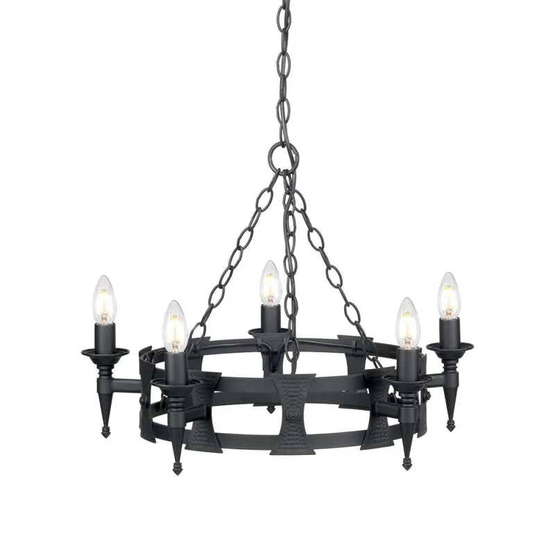 Promoción Exclusiva Lustre Saxon (5 lumières)