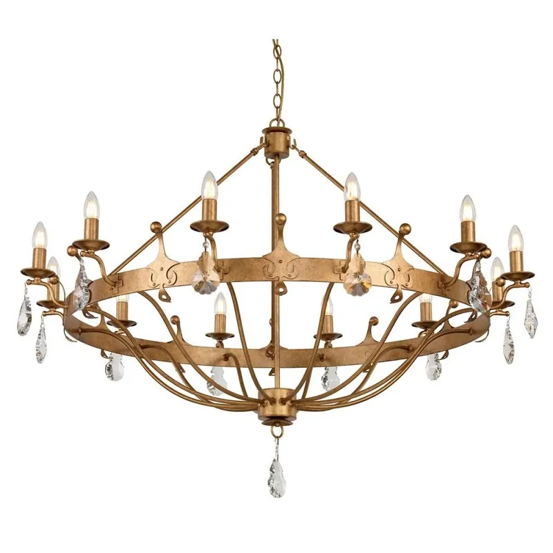 Precio Rebajado Lustre Windsor (12 lumières)