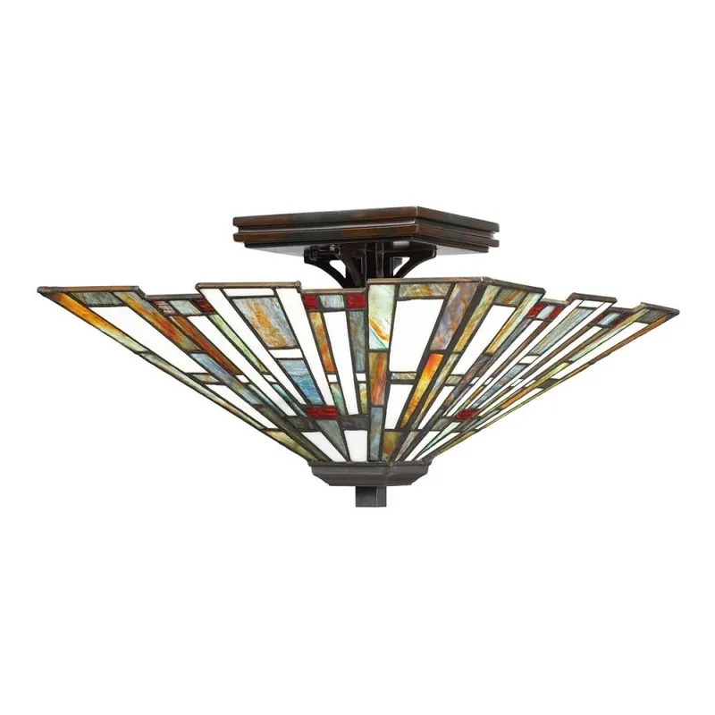 Precio Reducido Plafonnier de plafond Maybeck (2 lumières)