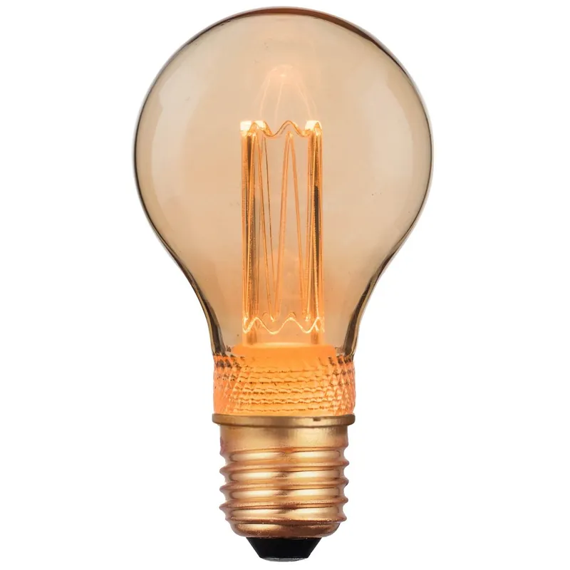 Stock Limitado Ampoule LED E27 A60 Rétro 1800K Dim (2.3W)