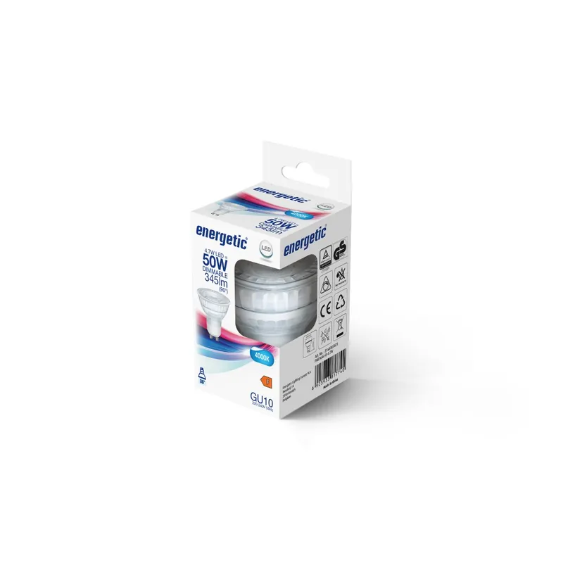 Más Vendido Ampoule LED GU10 PAR16 6000K Dim (4.7W)