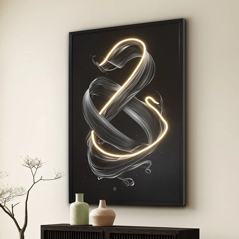 Tableau avec lumière LED Cinetic (120x80cm.) Popular