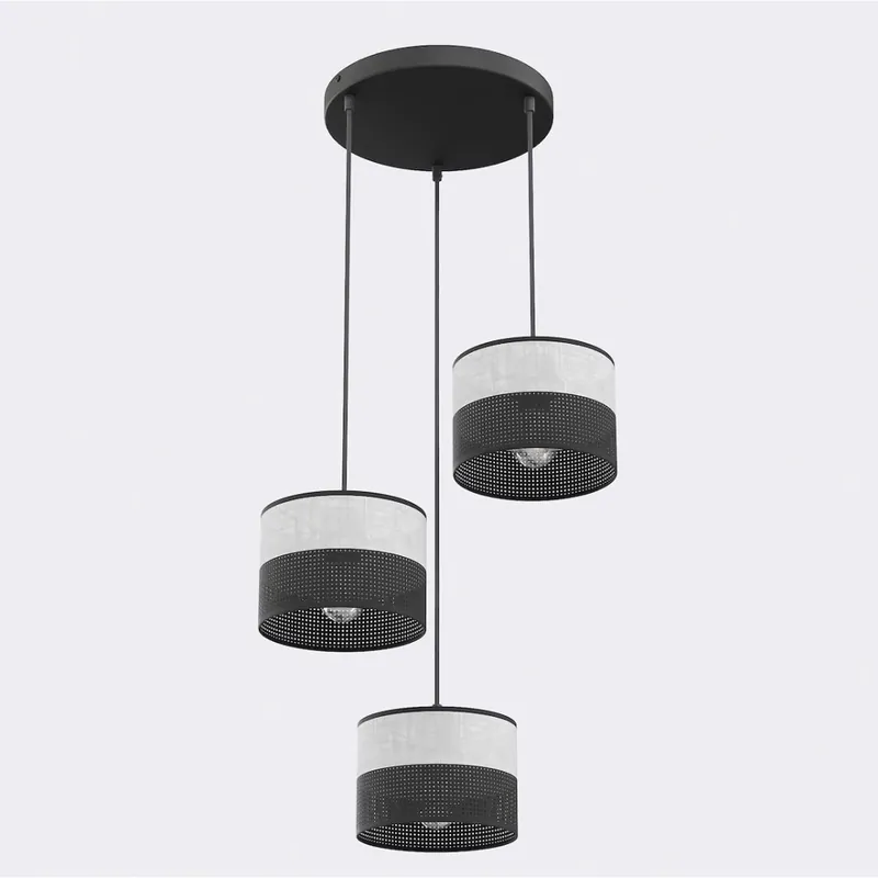 Compra Hoy Suspension Lomis II Gris (3 lumières)