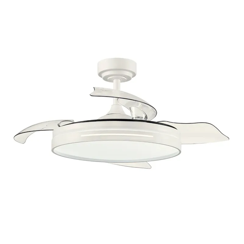 Ventilador LED aspas retráctiles Anemoi CCT (72W) Certificado