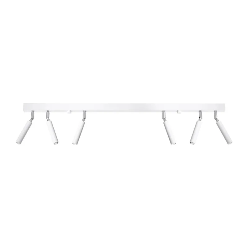 Regleta Koin blanco, 6 luces Última Oportunidad