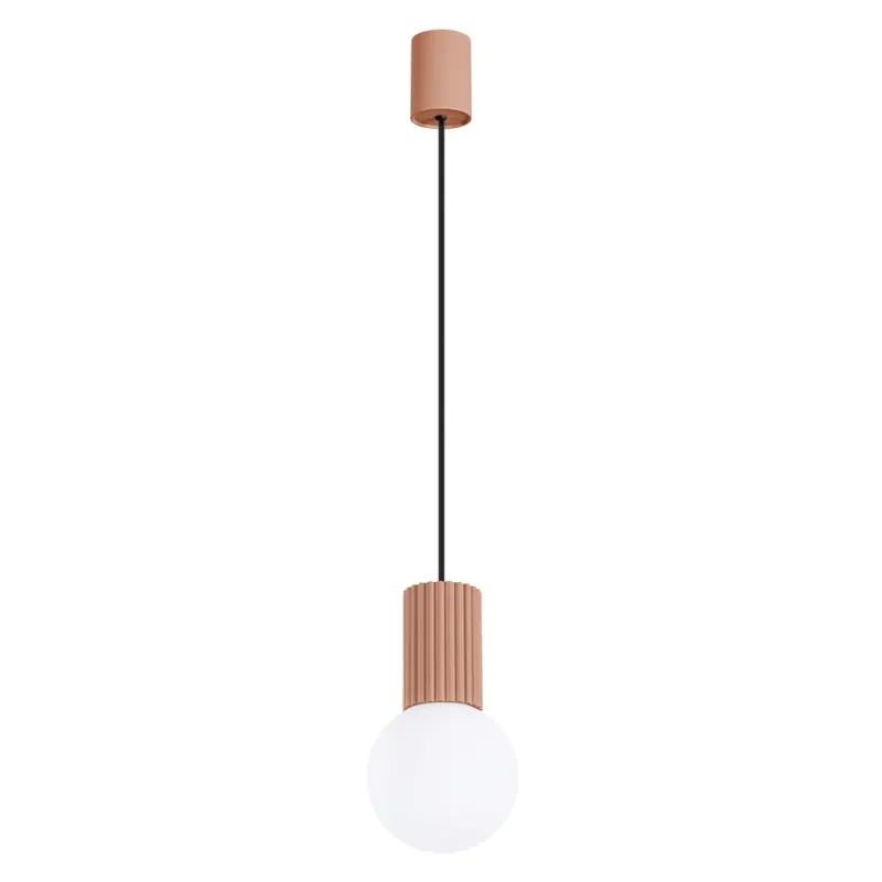 Oferta Limitada Lámpara colgante Mido moca, 1 luz