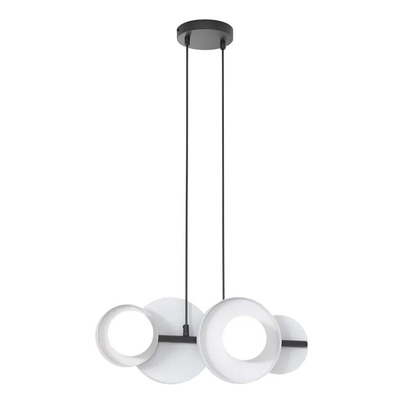 Stock Limitado Lámpara colgante Aurevo gris (4 luces)