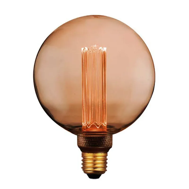 Precio De Fábrica Bombilla LED decorativa E27 Globo G125 (4W)