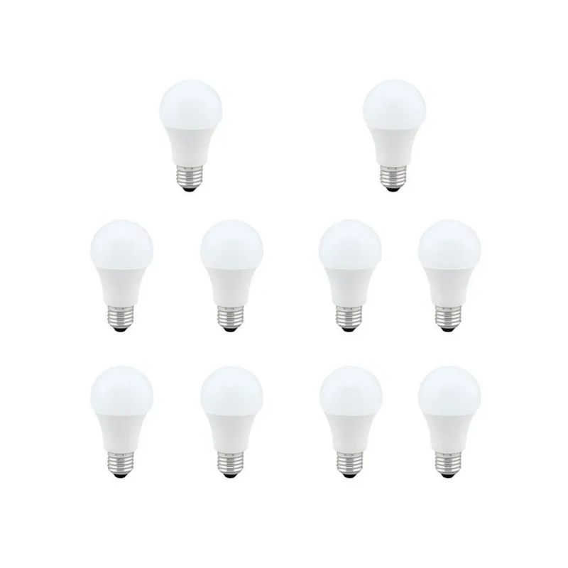 Ordena Ya Pack 10 Bombillas LED Estandar E27 (5W - 4200K)