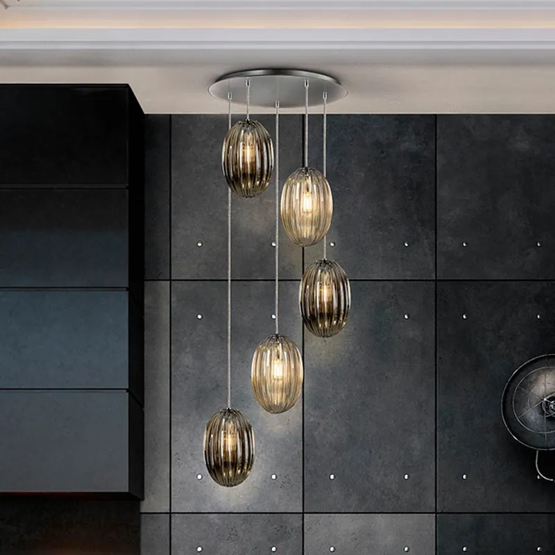 Lámpara de techo LED Ovila (5x8W) Oferta