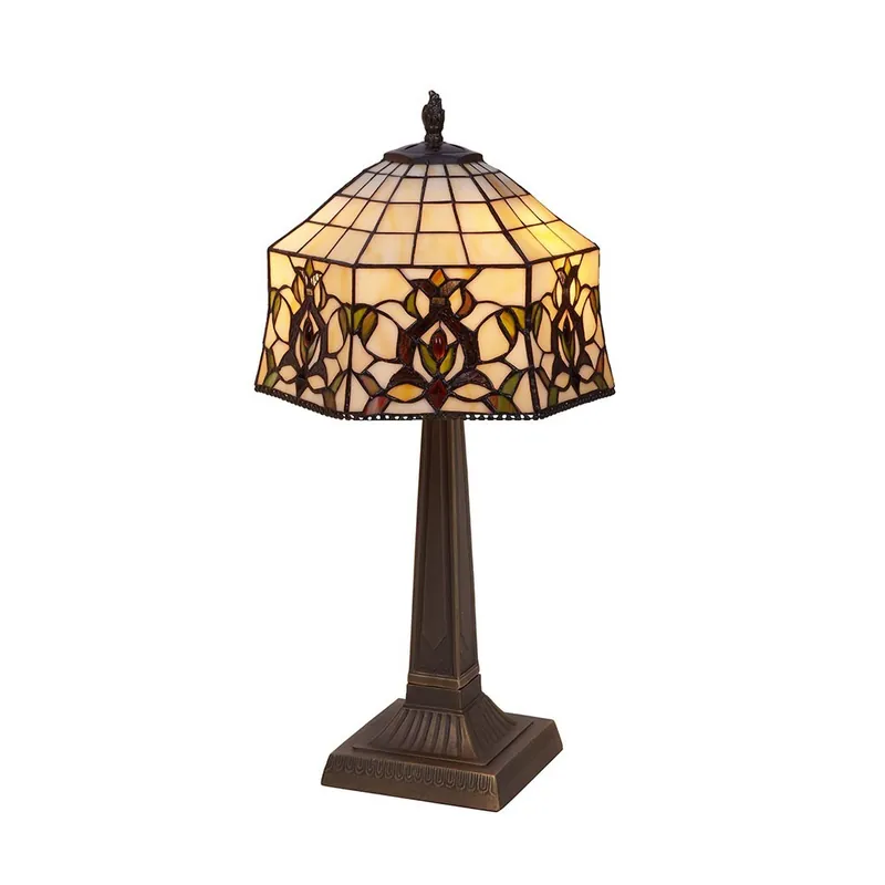 Lámpara de sobremesa Hexa Tiffany Pago Seguro