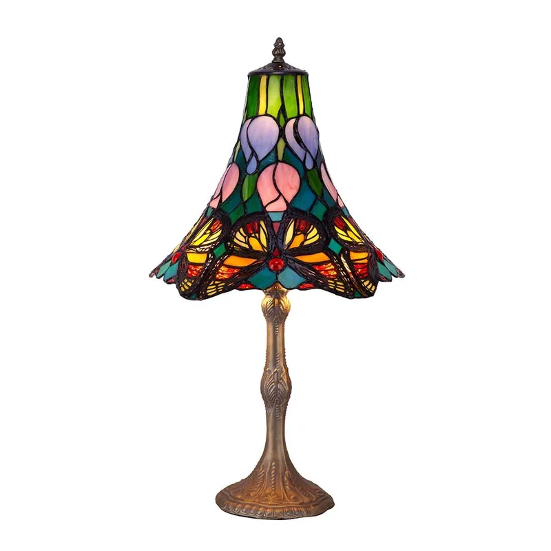 Lámpara de mesa Tiffany Butterfly Disponible Ahora
