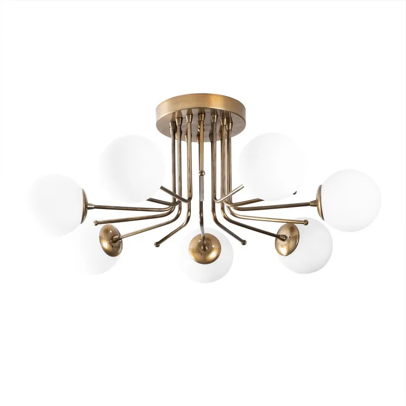 Plafón de techo Marga Oro (7 luces) Novedad