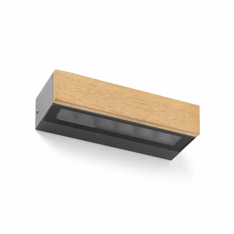 Aplique de exterior LED Doro Madera (2x6.5W) Barato