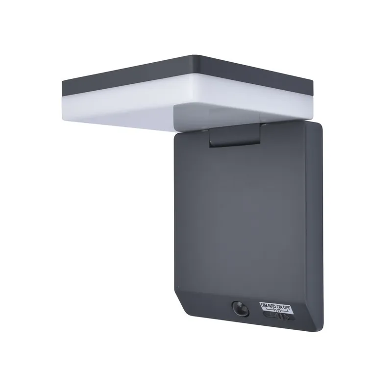 Aplique LED solar con detector de presencia Moze (8W) Solo Hoy
