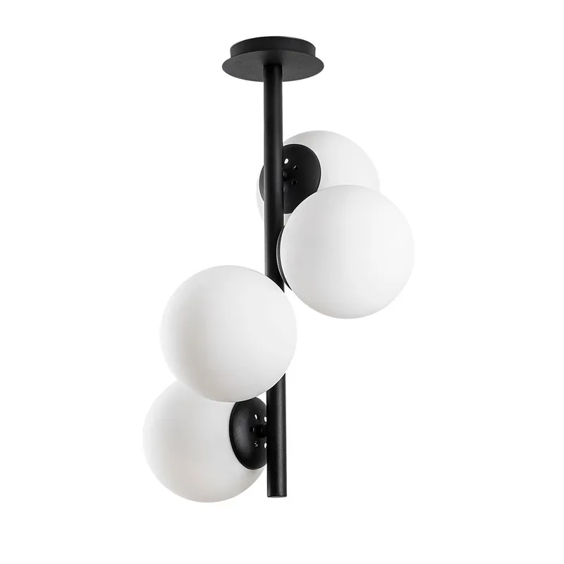 Plafonnier Sinza II Opale (4 lumieres) Más Vendido