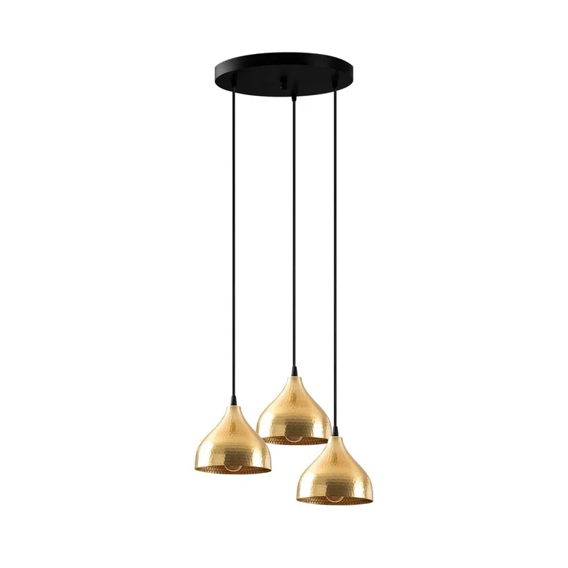 A Buen Precio Lampe de suspension Asney 18 Or (3 lumieres)