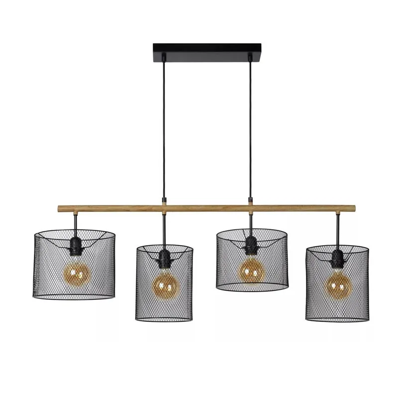 Regletté de plafond Baskett (4 lumieres) Súper Precio