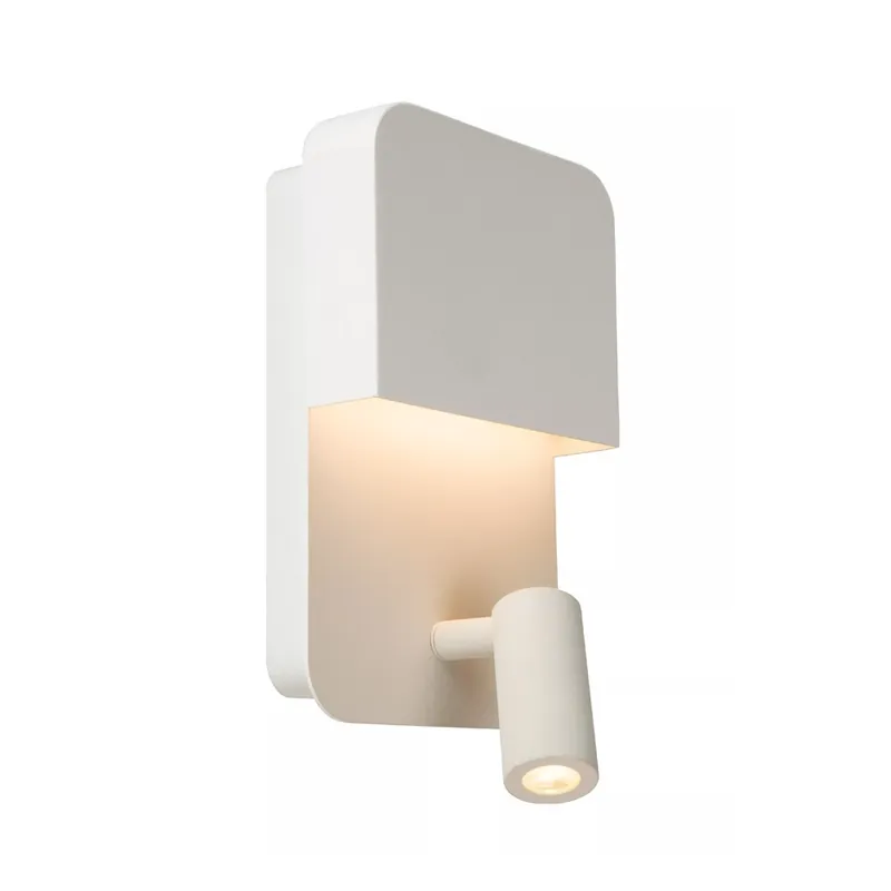 Applique avec lecteur á LED et USB Boxer (10+3W) Última Versión