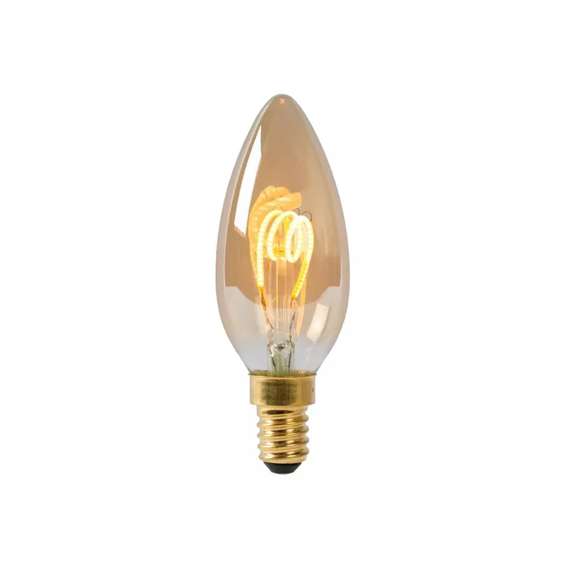 Marca Reconocida Ampoule à filament LED E14 Ambre (3W)