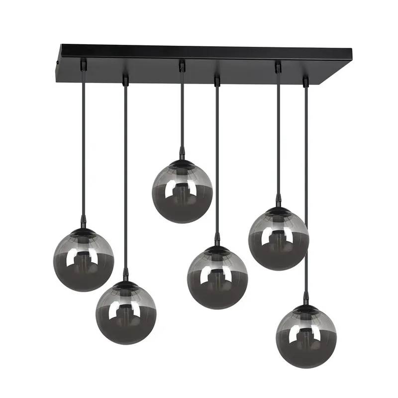Regletté de plafond Sagan Graphite (6 lumieres) Pago Seguro