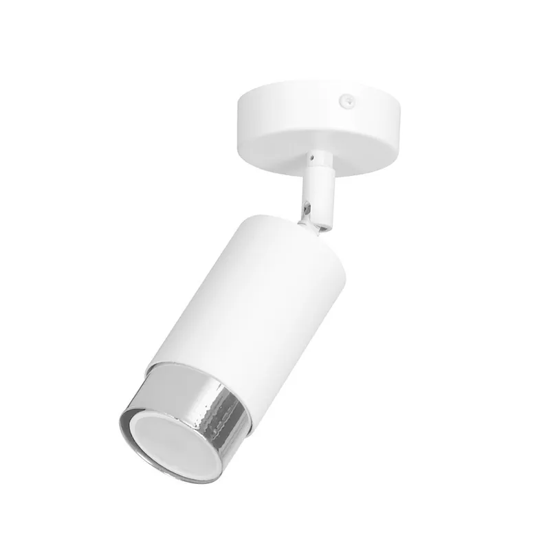 Marca Reconocida Spot de plafond orientable Mura Blanc/Chrome