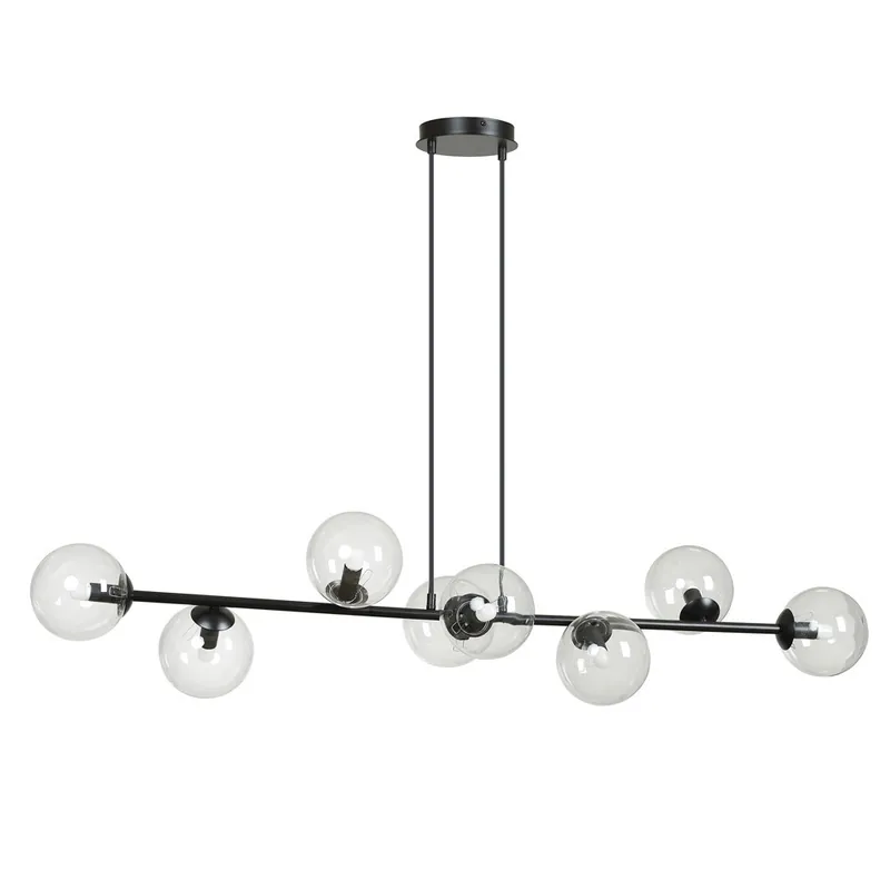 Rebajas Lampe de plafond Palma Transparent (8 lumieres)