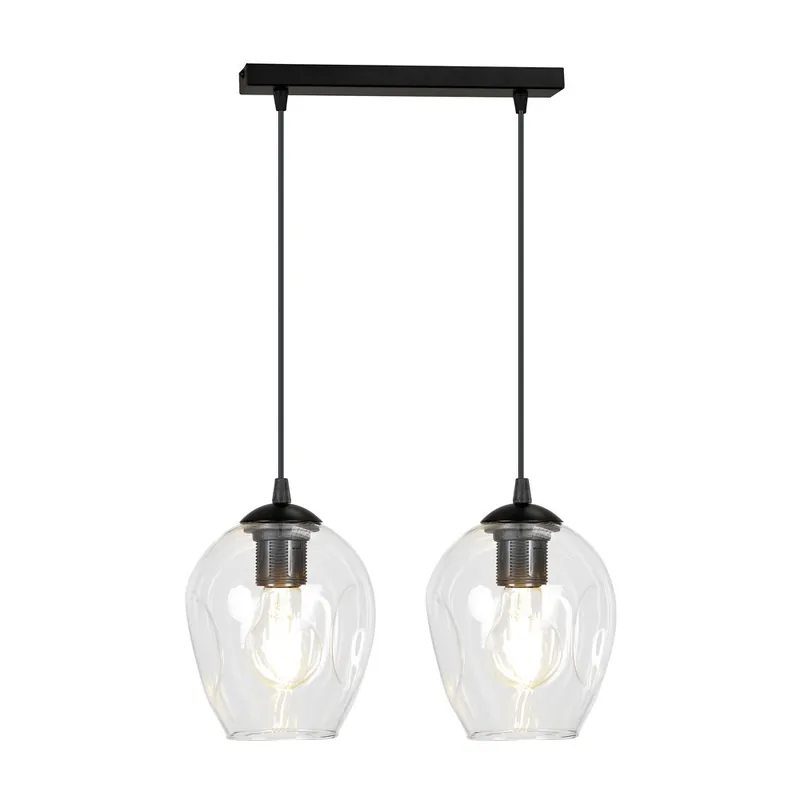 Regletté de plafond Domos Transparent (2 lumieres) Compra Hoy