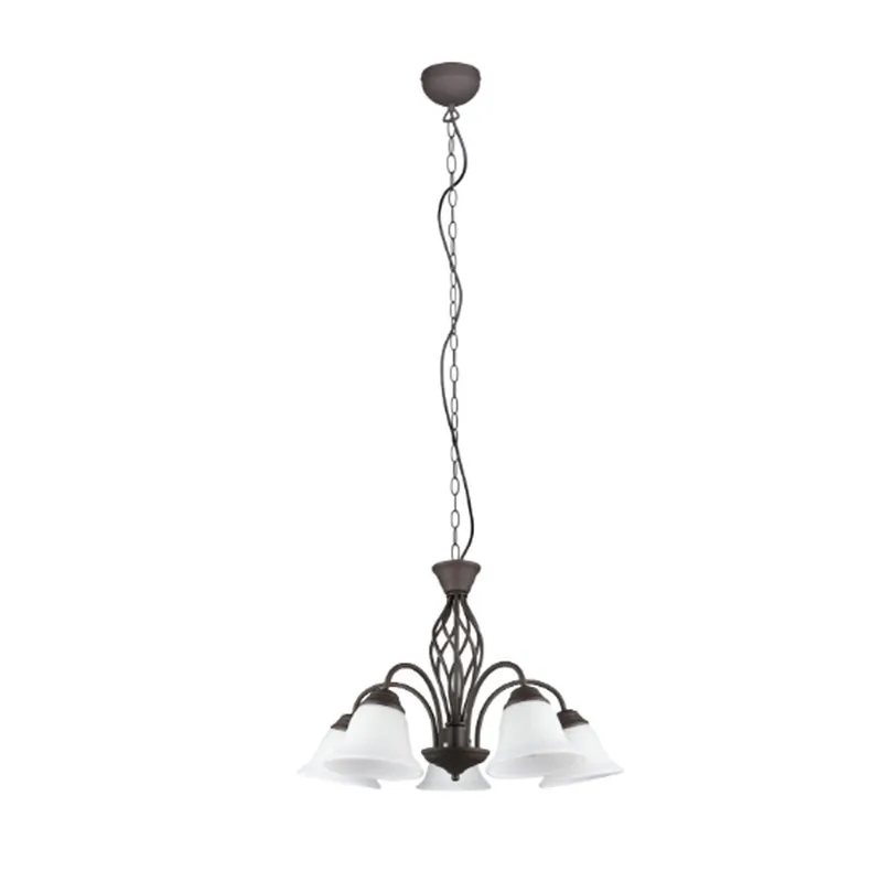 Envío Inmediato Lustre Rustica (5 Lumieres)