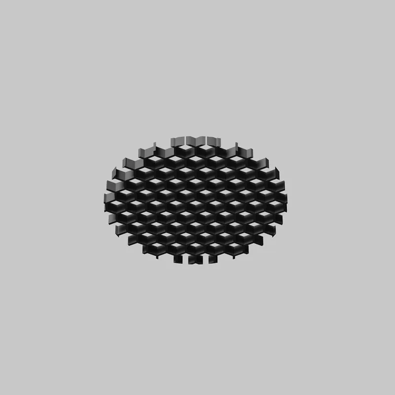 Accesorio honeycomb para empotrable de techo Dip Venta Final