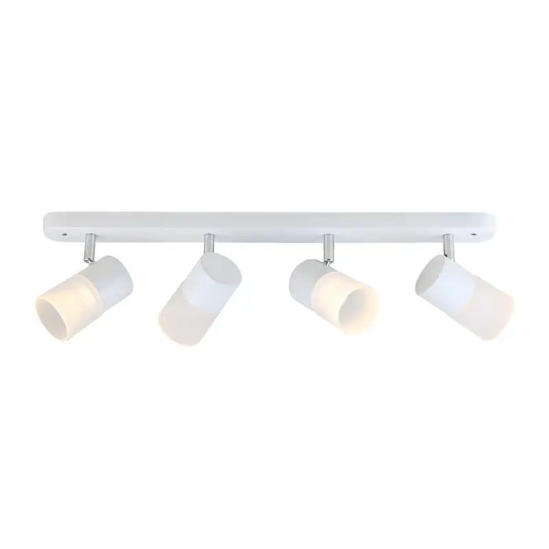 Alta Calidad Regleta de 4 focos LED, Carril con focos Neptuno