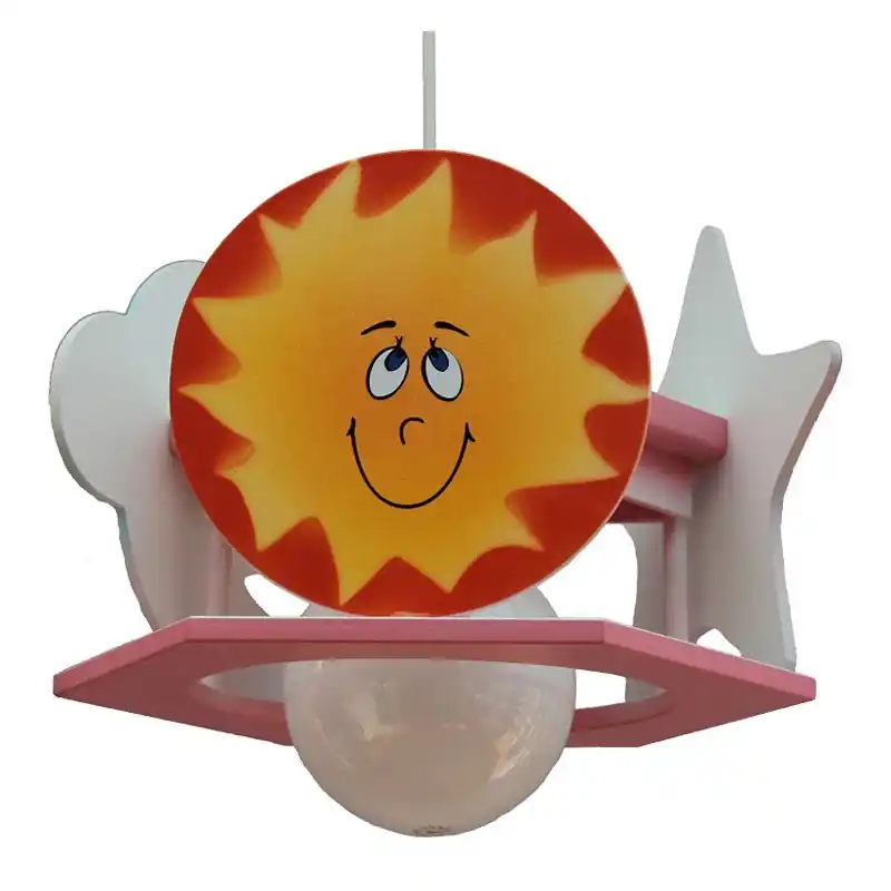 Entrega Rápida Lámpara Sol Luna Estrella multicolor