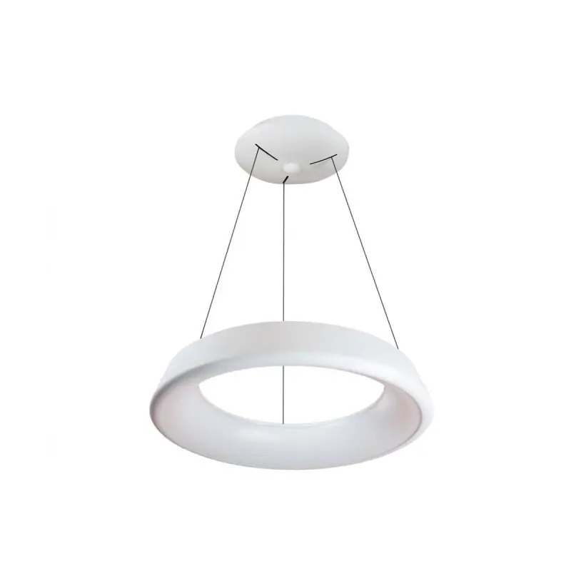 Bestseller Lámpara de techo colgante Lizer LED 21w 3000k integrado acabado blanco estilo moderno 40cm Ø
