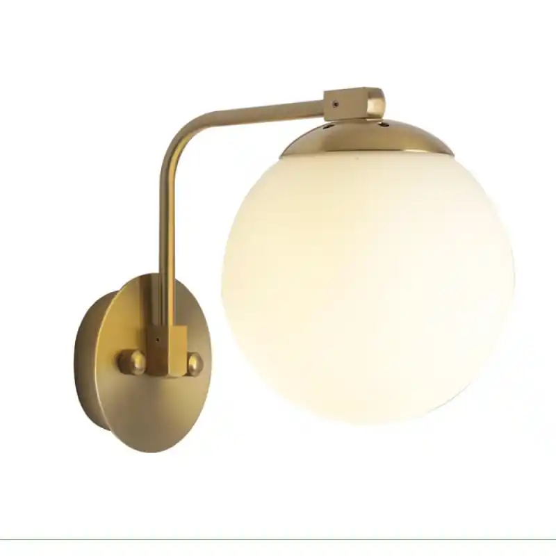Aplique de pared Bola Latón 1XE27 15CMØ Imprescindible (Must-Have)