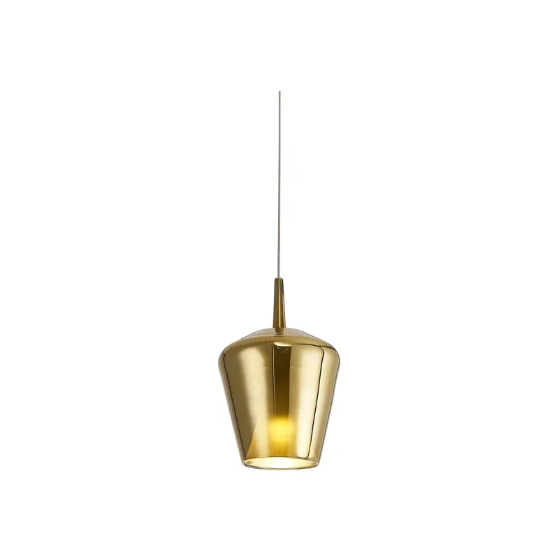 Mantra Elsa Cuerpo colgante de campana de cristal oro 8248 Venta Final