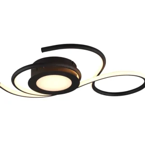Trio Jive Plafón LED de metal negro mate 6 Comprar En Línea
