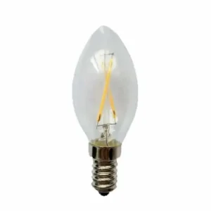Directo De Fábrica EB BOMBILLA VELA FILAMENTO LED E14 2W 2000K 360º 230V