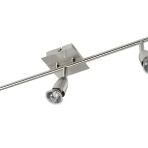A Buen Precio Foco LED MDC Ecco cromo gris orientable 10W 554163501