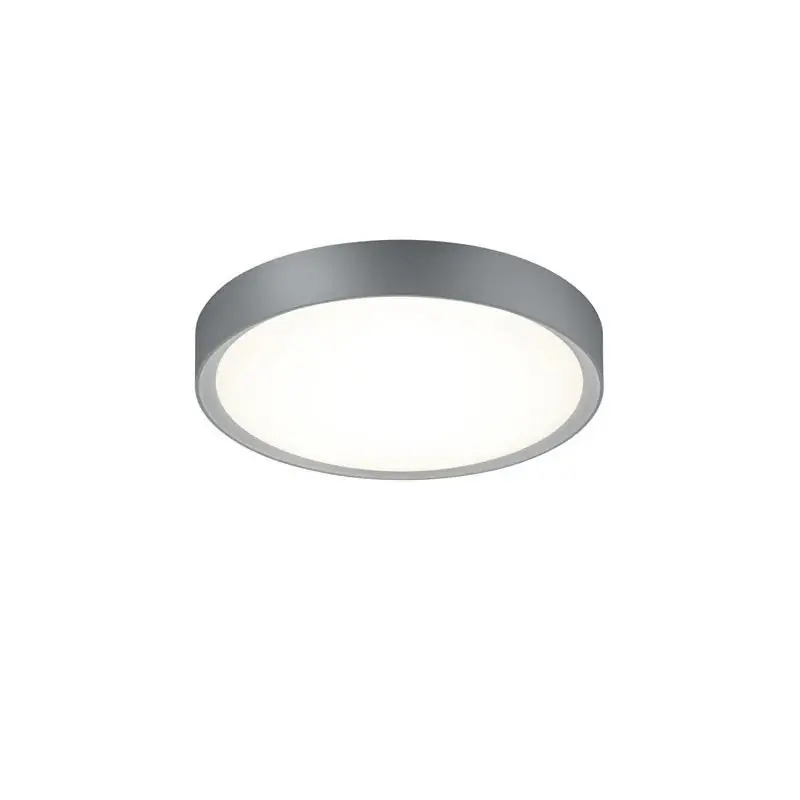 Certificado Plafón de baño Trio Clarimo LED titán 3000K IP44 Ø33cm 659011887