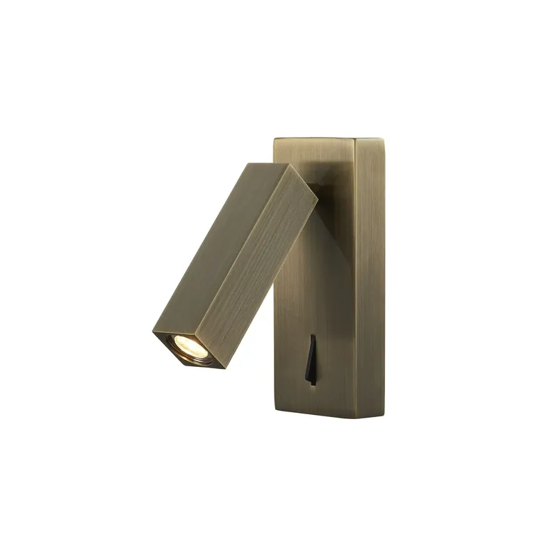 Venta Final Mantra Tarifa Aplique Lector LED dorado, cobrizo 6072