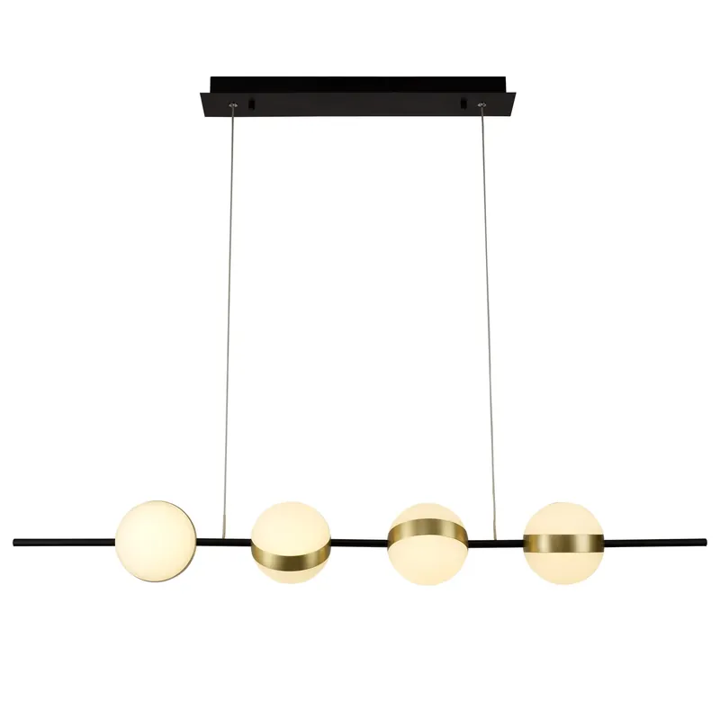 Venta Final Mantra Cuba Lámpara de techo colgante LED dorado, negro 7161